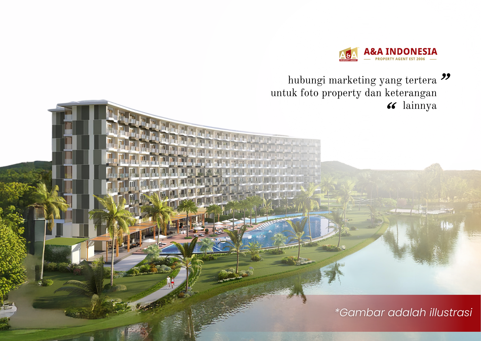 Dijual Condotel Harper MT Haryono By Aston, Cawang, Jakarta Timur